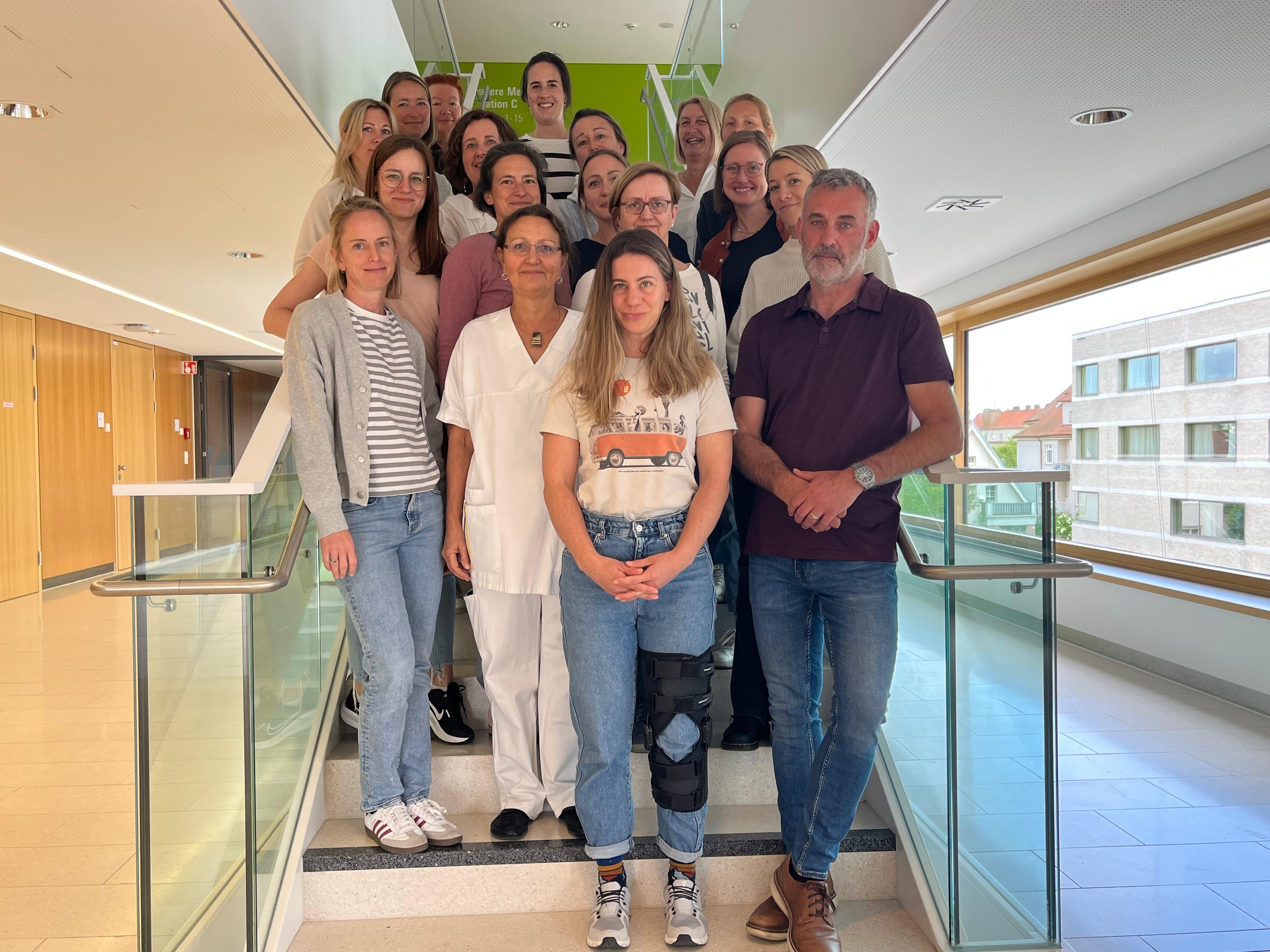 Gruppenbild bei der Schulung