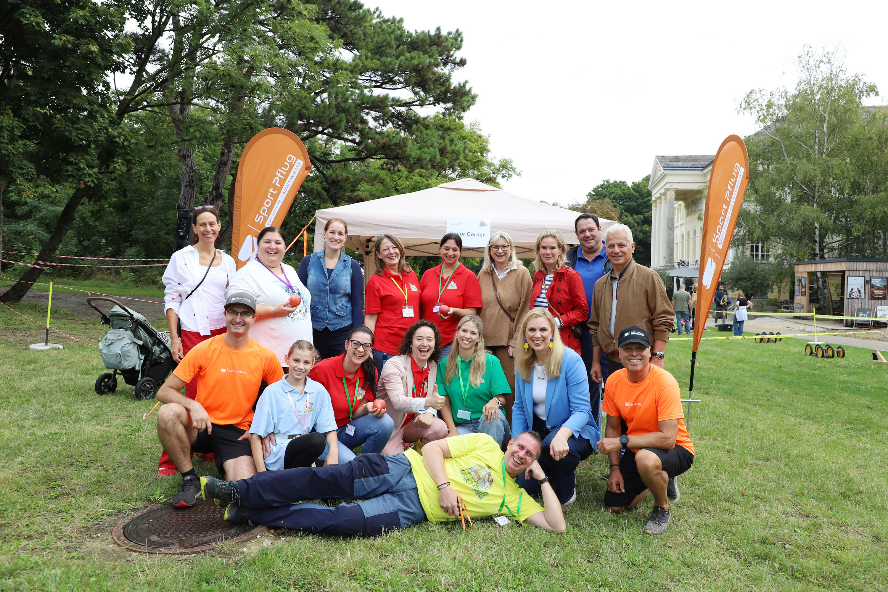 Eröffnung 17. KinderBURGFestivals gemeinsam mit Hauptsponsor Sport Pflug